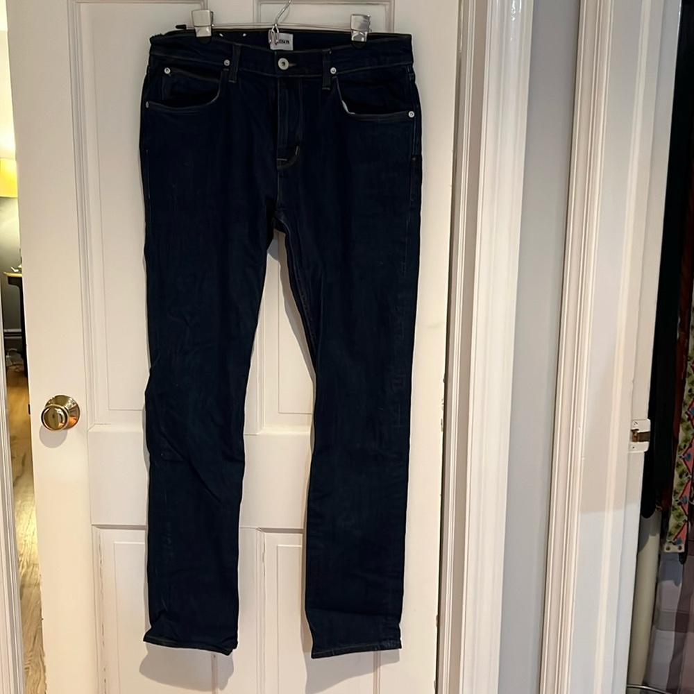 Men’s Hudson Blake slim straight jeans size 34X 33 new with tag